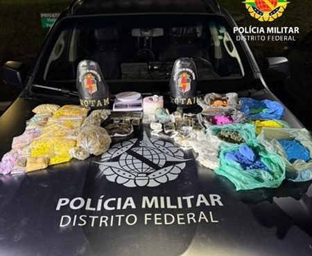 PMDF apreende mais de R$ 170.000,00 de drogas sintéticas em Samambaia