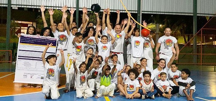 Projeto Ginga Menino oferece aulas gratuitas de capoeira em Samambaia